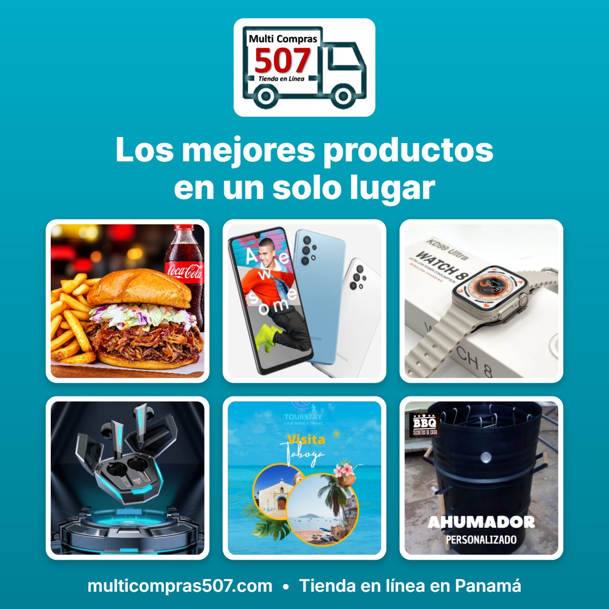 Los mejores productos en un solo lugar - Multi Compras 507, tienda en línea en Panamá